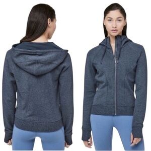 Lululemon Women’s Huddle and Hustle Hoodie Blue Size 6 Rare